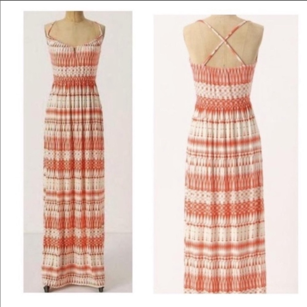 Anthropologie Deletta Shapeshifter Maxi Dress